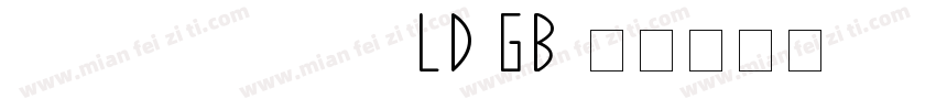 douyinsansaoLD GB字体转换